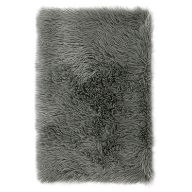 Restilo Kožušina Dokka tmavosivá, 50 x 150 cm