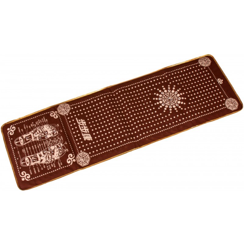 Masážní podložka s magnety Bubukang, hnědá