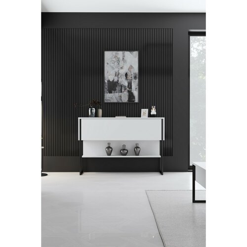 Komoda Luxe White and Black