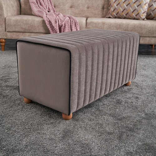 Taburet Mabel Pouf Mink