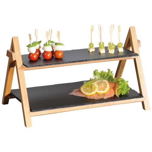 Kesper 38118 Palackos polcos szekrény, 2 polc, 45x 27 x 24 cm