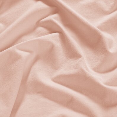 4Home Jersey-Bettlaken Lycra puderfarben, 90 x 200 cm