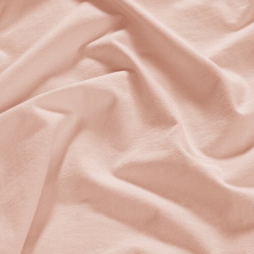 4Home Jersey-Bettlaken Lycra puderfarben, 90 x 200 cm