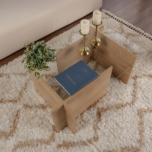 Măsuță de conferință Vetrino Honey Oak
