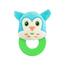Baby Mix Baby plüss csörgő csörgő csörgővel Bagoly