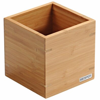 Kesper 58190 Univerzális bambuszdoboz, 13 x 13 x13 cm, 13 x 13 cm