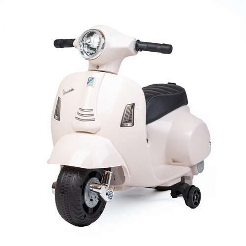 Baby Mix Elektryczny motocykl dla dzieci Vespa,biały
