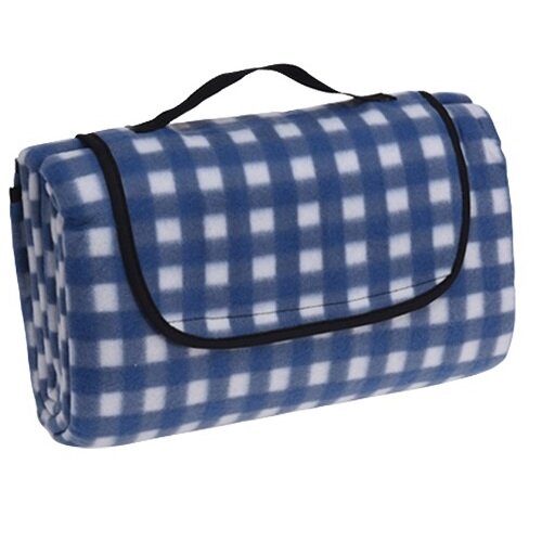 Dice piknik takaró, kék, 130 x 150 cm