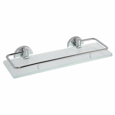 SAPHO XR607 X-Round E steklena polica z odklopnopalico 30 x 13 cm