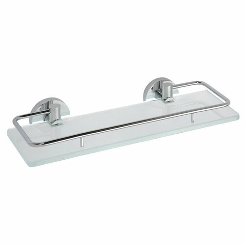 SAPHO XR607 X-Round E скляна полиця з поворотною  планкою 30 x 13 см