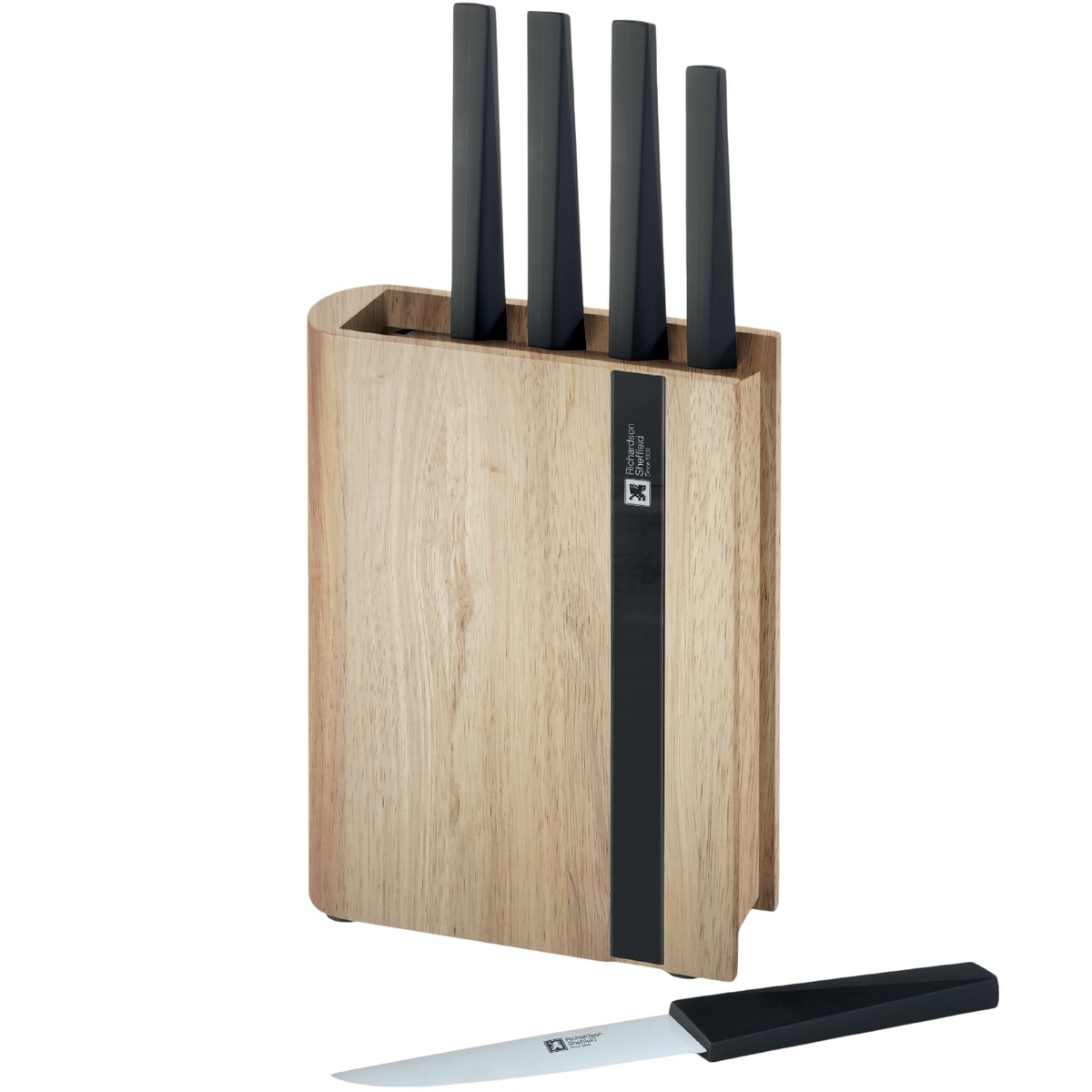 Amefa 5-częściowy zestaw noży kuchennych w bloku  EDGE