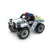 Stavebnice iM.MASTER policejní auto na zpětné natažení,199 dílků