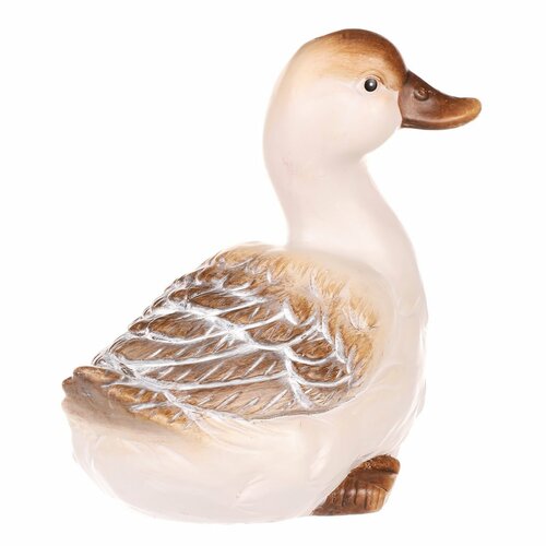 Vrtna dekoracija Kachna, 17 x 10 x 17 cm, keramika