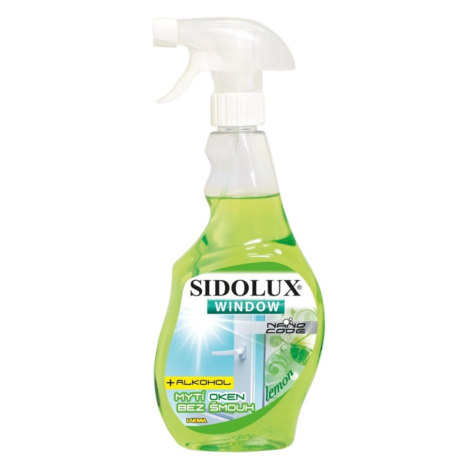 Obrázok Sidolux Čistič okien lemon 500 ml