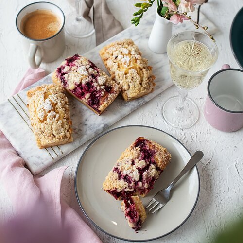 Zestaw naczyń stołowych Mäser 16 szt. MAILA – jasnoniebieski mix