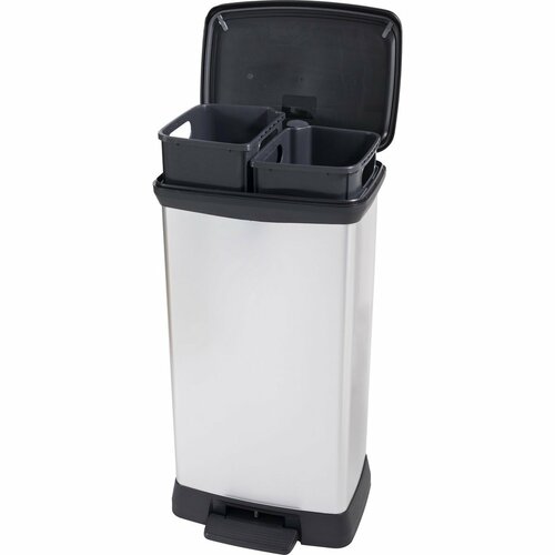 Coș cu pedală Curver DECO BIN, 23 + 23 l