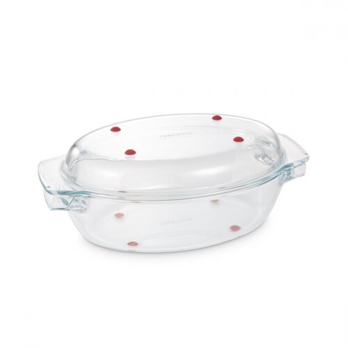 Tescoma GrandCHEF ovális sütőedény fedővel 35 x 21 cm akciós termékkép 1