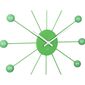 Karlsson 5977BG design ceas de perete verde, diametru 40 cm