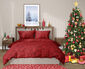 Bedtex Vianočné bavlnené obliečky Kúzlo Vianoc, 140 x 200 cm, 70 x 90 cm