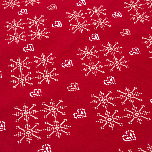 Serweta Płatki śniegu, 40 x 90 cm