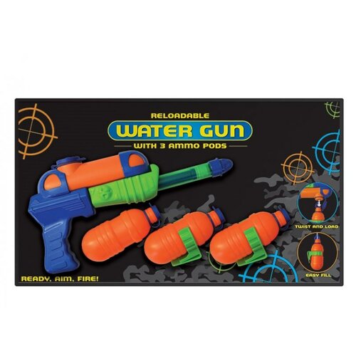 Vodné pištole so zásobníkmi