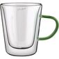 Lamart LT9118 Set din 2 piese de pahare Tea Vaso,300 ml, verde