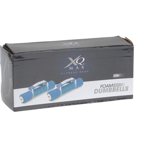 Set gantere Dumbell albastru, 2 x 1,5 kg