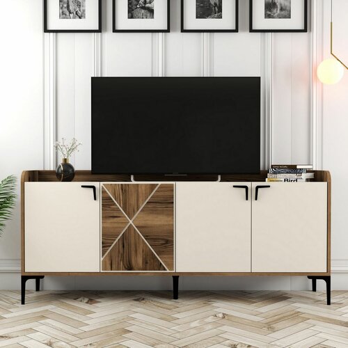 Schrank Venedik Walnut and Cream