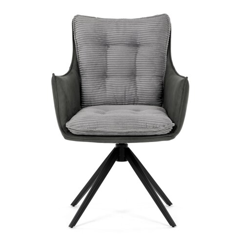 Zestaw krzeseł obiadowych z mechanizmem powrotnymDCH-D1345 GREY2, 2 szt.