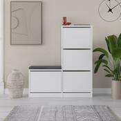 Dulap pentru pantofi Dude White