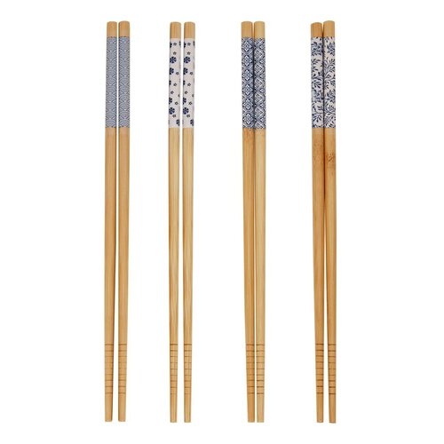 EH 8-dielna sada bambusových jedálenských paličiek