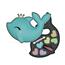 Clementoni Sminkkészlet Crazy Chic delfin, 27 x 22cm, 27 x 22 cm