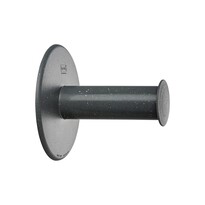 Koziol Držiak na toaletný papier Plug´n´roll Organic sivá, 13,5 x 13 cm Koziol Držiak na toaletný papier Plug´n´roll Organic sivá, 13,5 x 13 cm