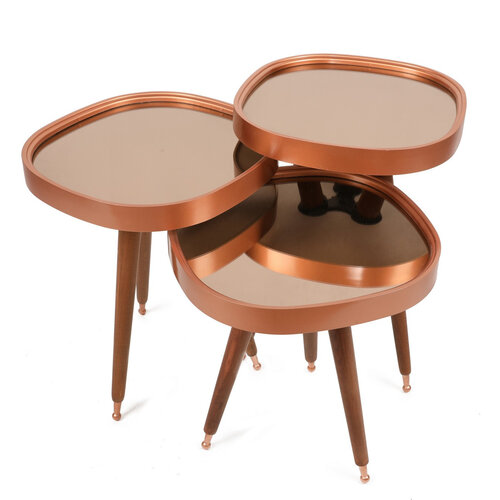 Măsuță auxiliară Pizzo, 3 buc.