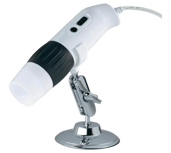 Digitálna mikroskopová kamera na usb, biela + čierna