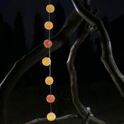 DecoKing Ozdobná papierová girlanda ružová, 10 LED