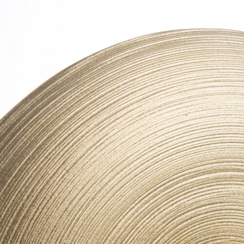 Orion Farfurie de servire din sticlă Golden,diametru 32 cm