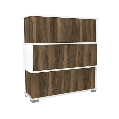 Botník Napolyon White and Walnut