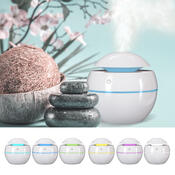 Sixtol Aroma difuzér Ball bílá lesk, 130 ml