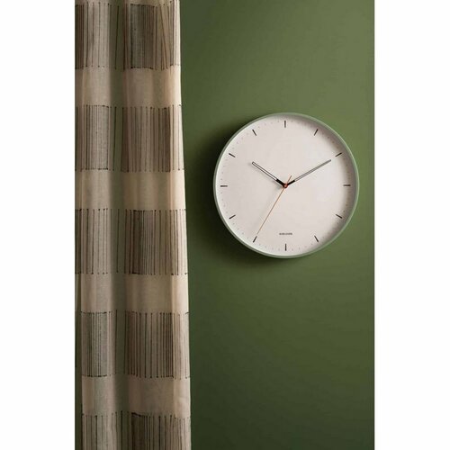 Karlsson 5940GR design ceas de perete 40 cm, verde