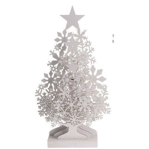 Vánoční dekorace Tree with Stars, 48 cm