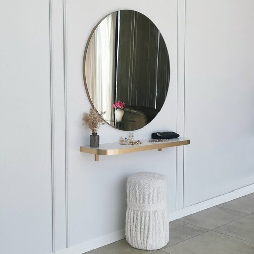 Spiegel Gold 90 cm