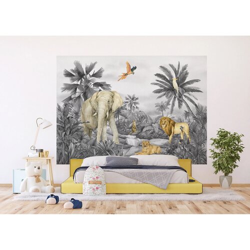Gyermek fotó tapéta Jungle 252 x 182 cm, 4 részbőlálló, 4 részes