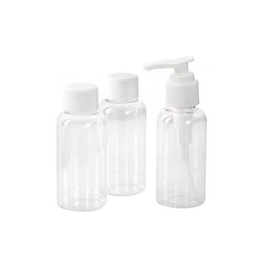 Toro Set de călătorie pentru sticluțe cosmetice, 3buc.