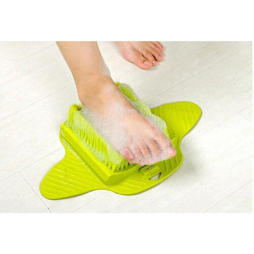 Čistilna masažna krtača za noge s priseski