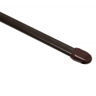 Вітражний стрижень, плоский 11 мм коричневий, 30 -40 см