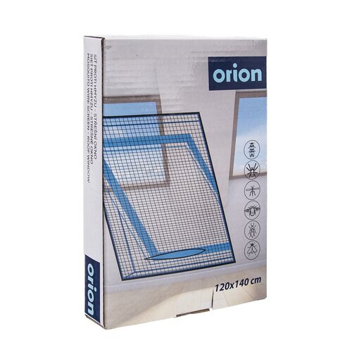 Orion Mreža za strešno okno proti insektom črna,120 x 140 cm