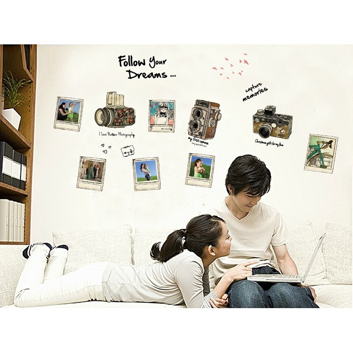 Samolepiaca dekorácia Follow your dreams