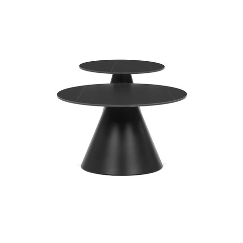 F4118 BK konferenciaasztal-készlet, márvány, 2 db