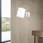 Kinkiet lampa ścienna Ve - 6002, chrom/biały
